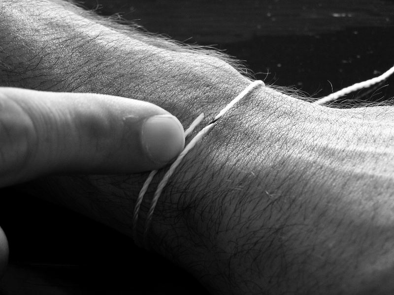 chainmaille wrist measurement system